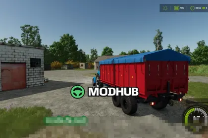 Мод на Причепи PTS-9 для Фермер Симулятор 25