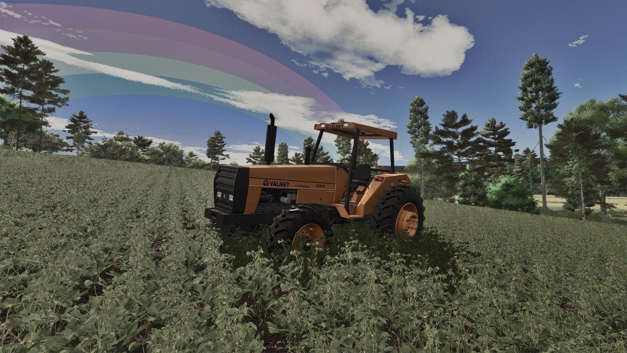 Tractor Valmet 1280 R for Farming Simulator 25