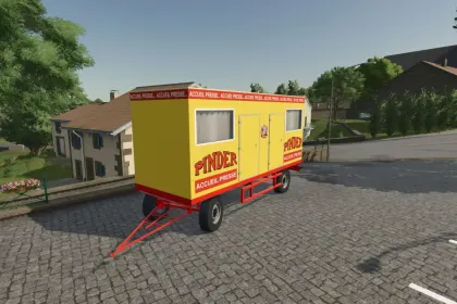 Причіп Pinder Home Press для Farming Simulator 25