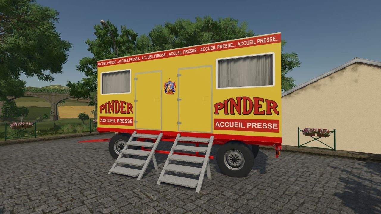 Причіп Pinder Home Press для Farming Simulator 25