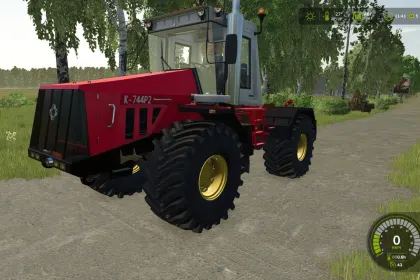 Трактор Kirovets K-744 R2 для Farming Simulator 25