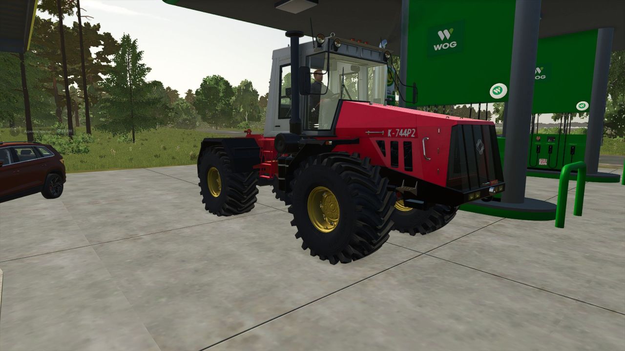 Трактор Kirovets K-744 R2 для Farming Simulator 25