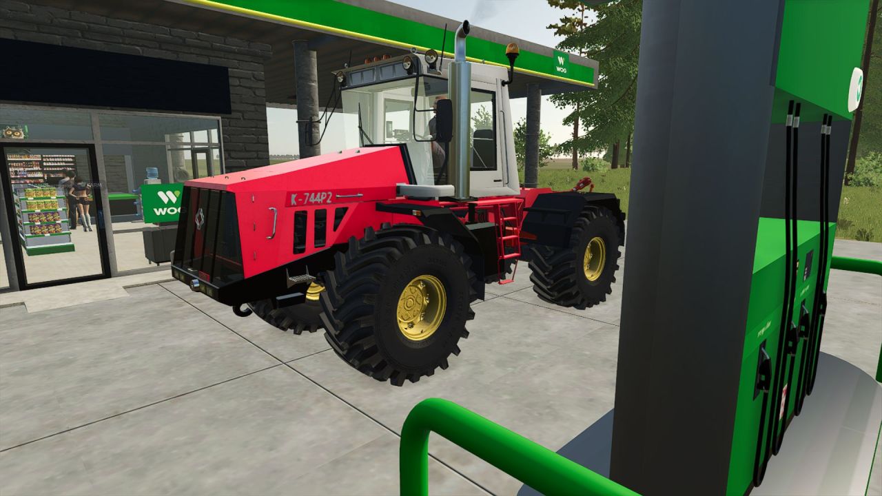 Трактор Kirovets K-744 R2 для Farming Simulator 25