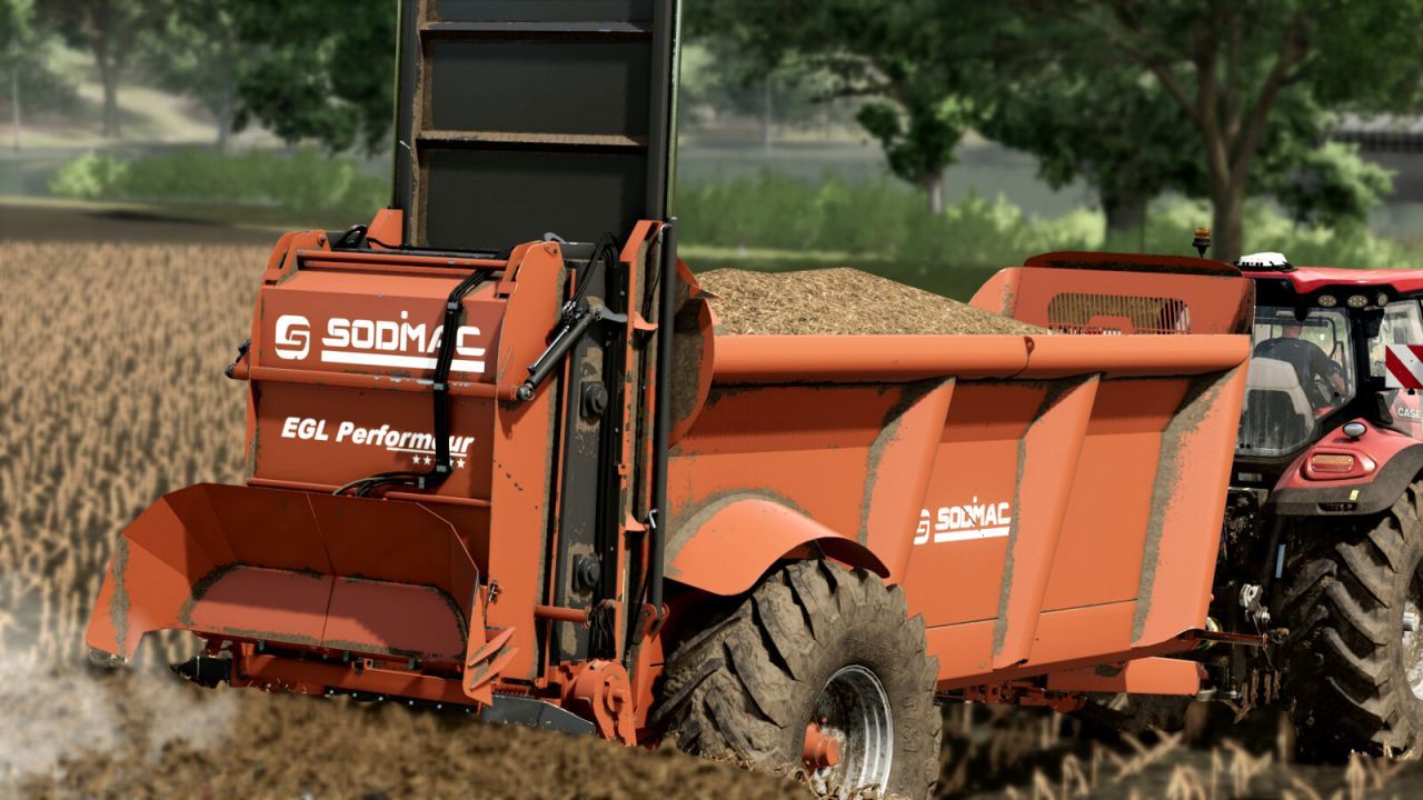 Розкидач гною Sodimac Rafal Pack для Farming Simulator 25