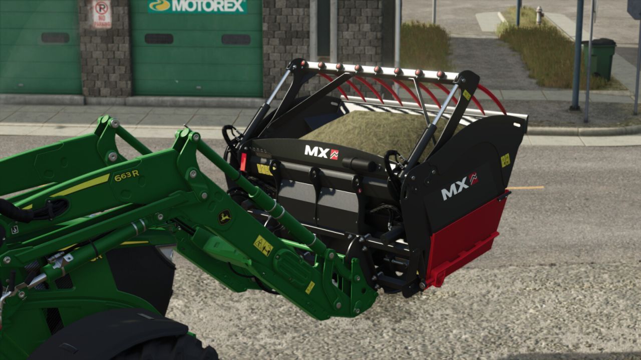 MX Silage Feeding Bucket 2523 for Farming Simulator 25