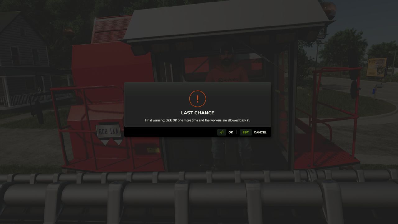 Скрипт No Workers для Farming Simulator 25