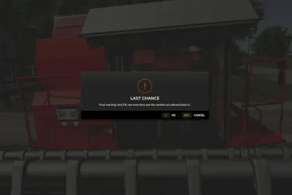 Скрипт No Workers для Farming Simulator 25 — 4