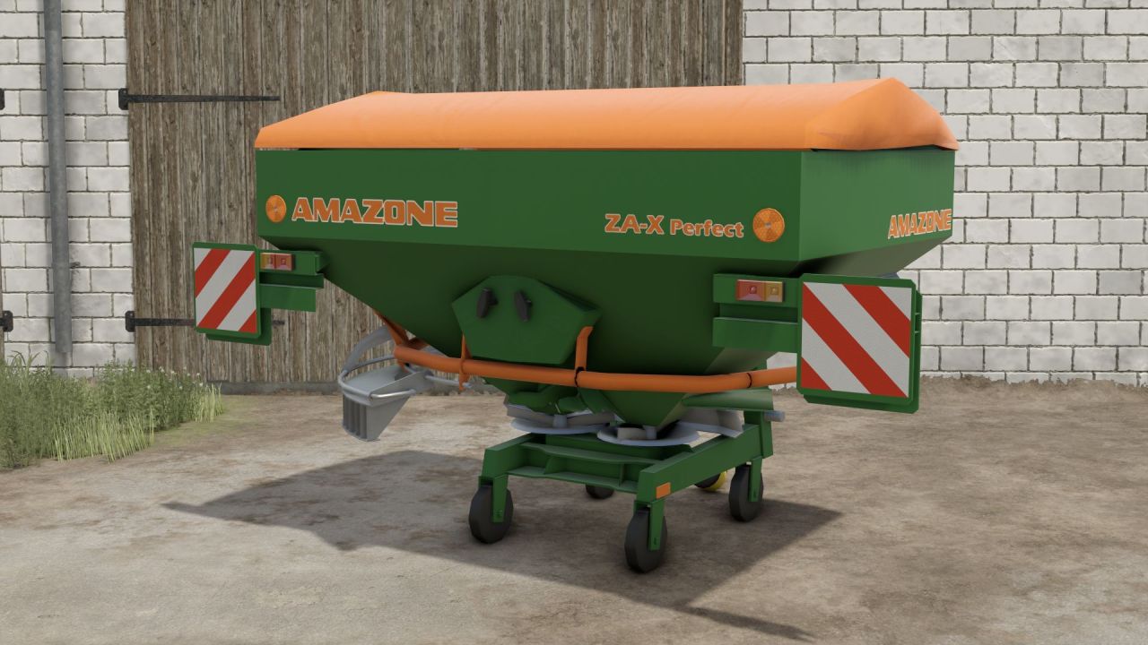 Fertilizer Spreader Amazone ZAX 1402 Perfect for Farming Simulator 25