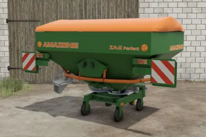 Fertilizer Spreader Amazone ZAX 1402 Perfect for Farming Simulator 25 — 2