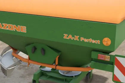 Fertilizer Spreader Amazone ZAX 1402 Perfect for Farming Simulator 25 — 3
