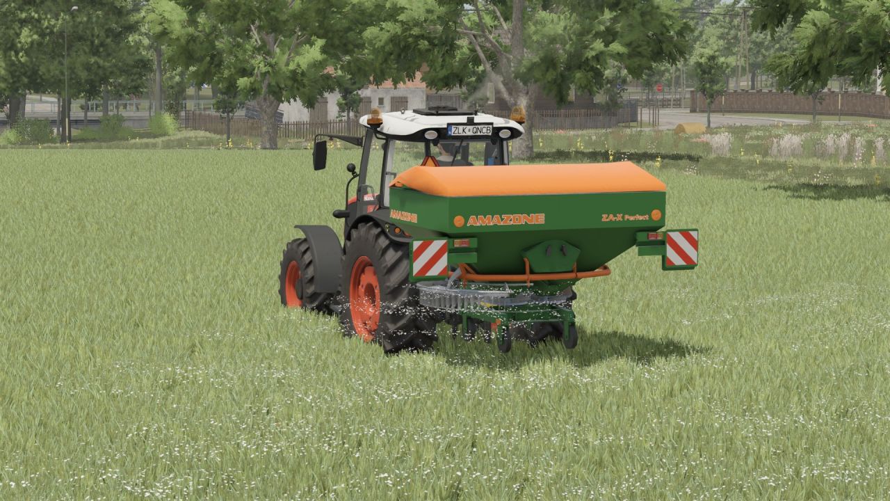 Fertilizer Spreader Amazone ZAX 1402 Perfect for Farming Simulator 25