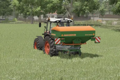 Fertilizer Spreader Amazone ZAX 1402 Perfect for Farming Simulator 25 — 4
