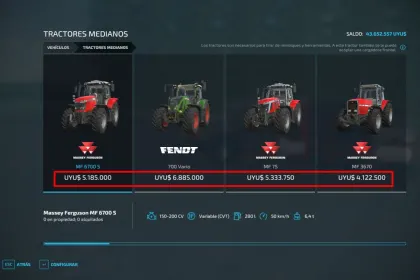 Пакет валют Південної Америки для Farming Simulator 22 — 2