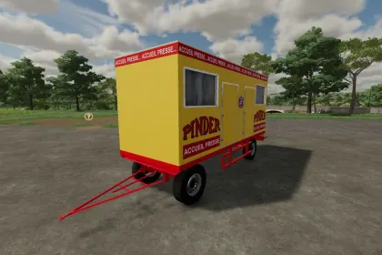 Pinder Press Reception Trailer for Farming Simulator 22