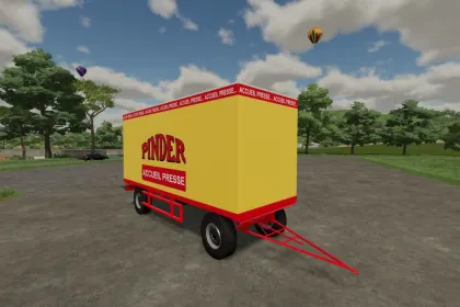 Причіп Pinder для Farming Simulator 22 — 2