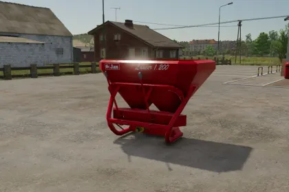 Розкидач добрив Jan Lancer 1200 для Farming Simulator 25