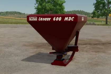 Розкидач добрив Jan Lancer 600 для Farming Simulator 25 — 2