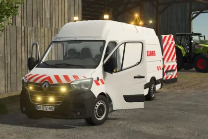 Van Renault Master L4H3 for Farming Simulator 25
