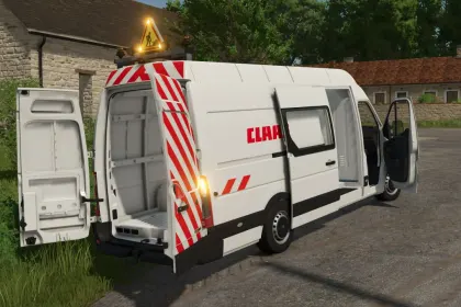 Фургон Renault Master L4H3 для Farming Simulator 25 — 2