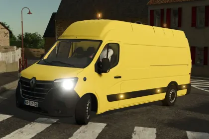 Фургон Renault Master L4H3 для Farming Simulator 25 — 4