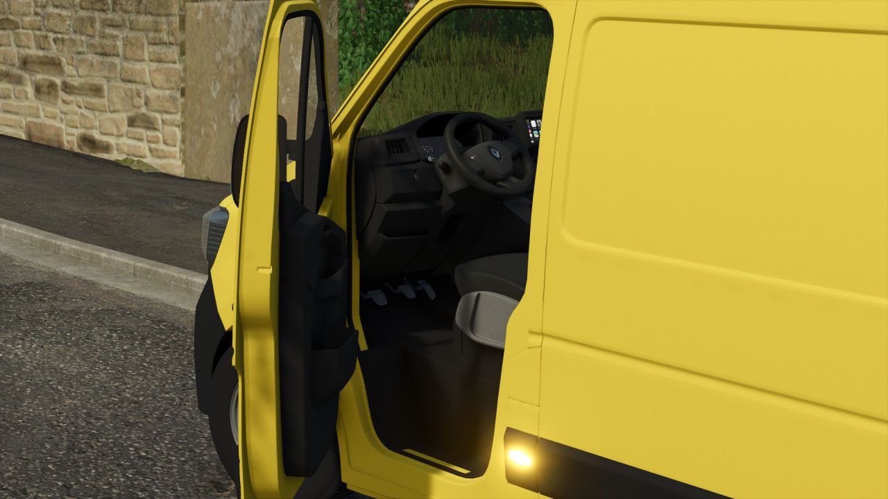 Фургон Renault Master L4H3 для Farming Simulator 25