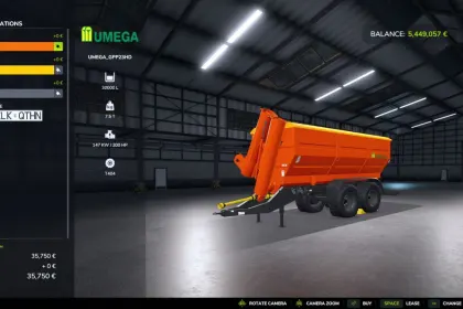 Трактор UMEGA GPP23HD для Farming Simulator 25 — 3