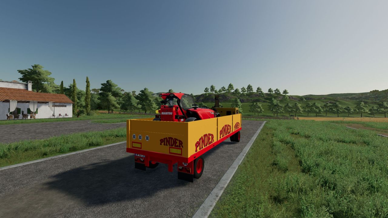 Причіп Pinder Equipment Carrier для Farming Simulator 22