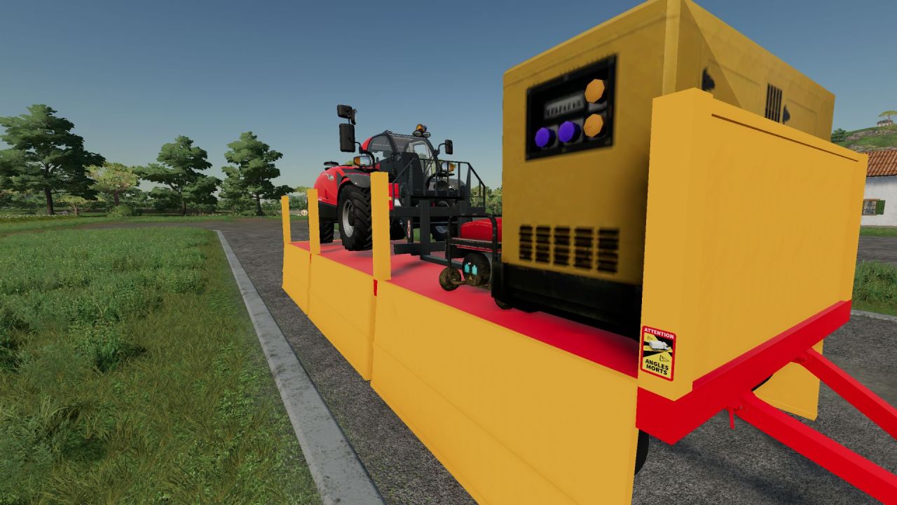 Причіп Pinder Equipment Carrier для Farming Simulator 22