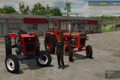 Traktor Universal 650 Crystal für Farming Simulator 25