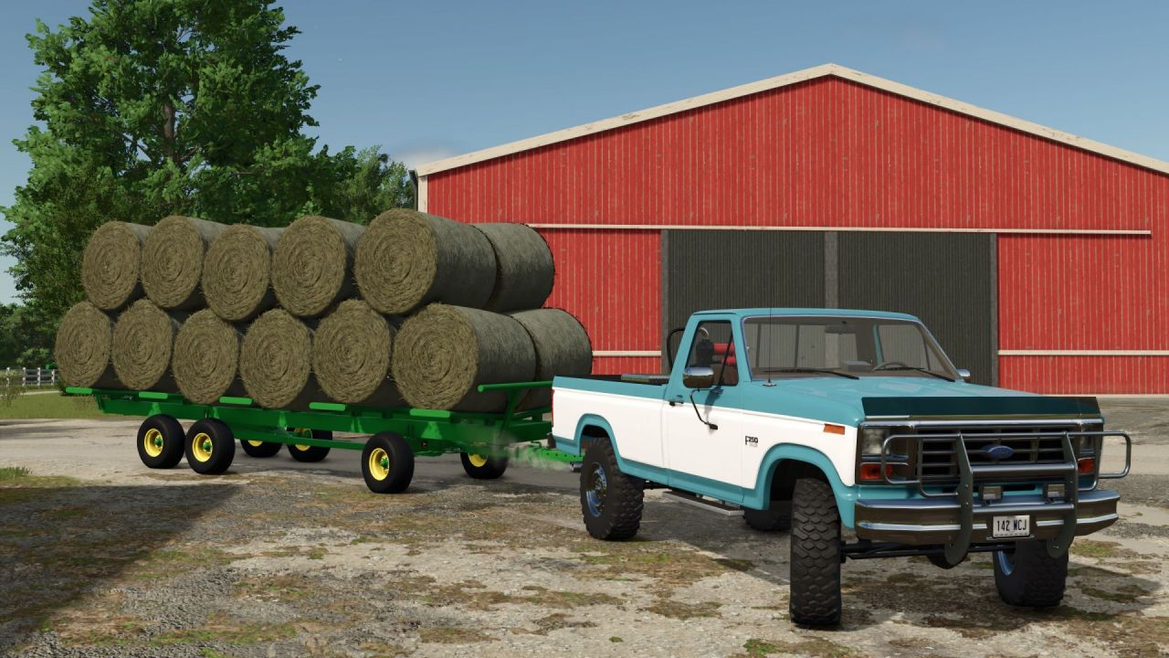 Пікап Ford F-250 1983 для Farming Simulator 25