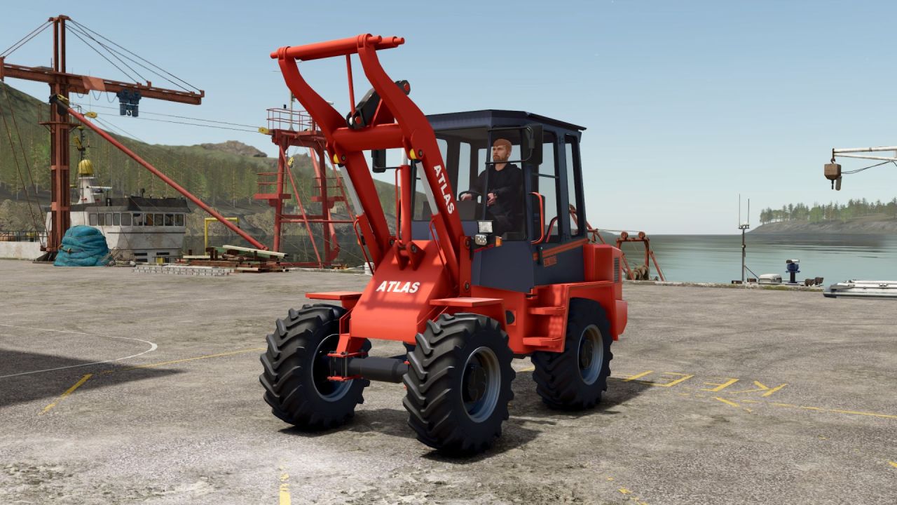 Available Atlas Wheel Loader for Farming Simulator 25