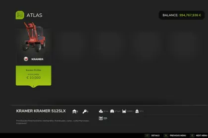 Verfügbarer Atlas Wheel Loader für Farming Simulator 25 — 2