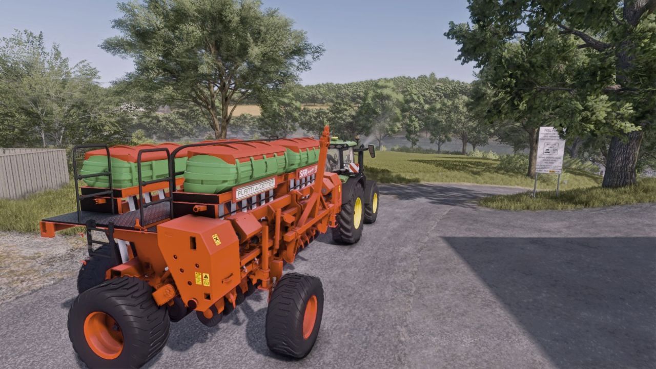 Трактор PLANTI CENTER STFM для Farming Simulator 25