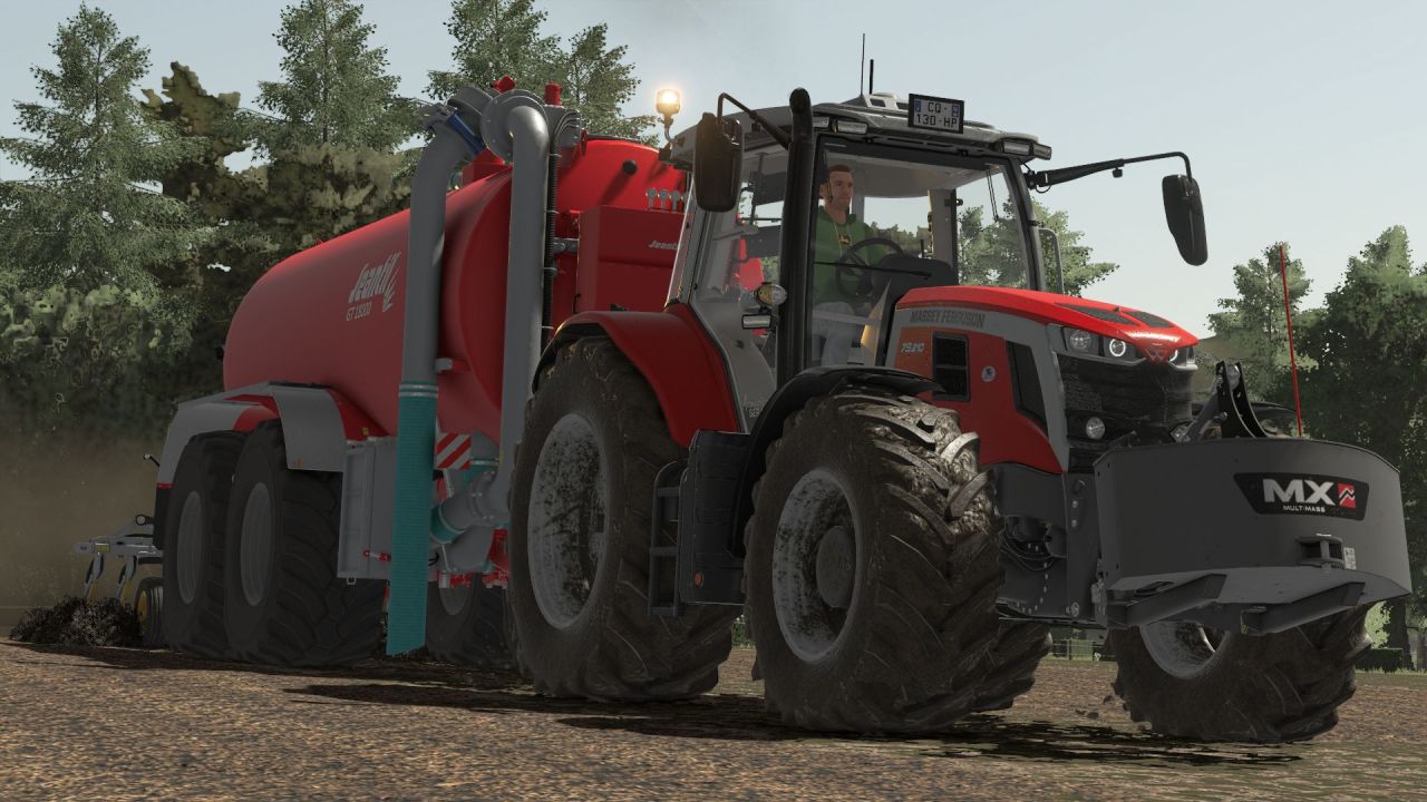 Розкидач гною Jeantil GT18000 для Farming Simulator 25