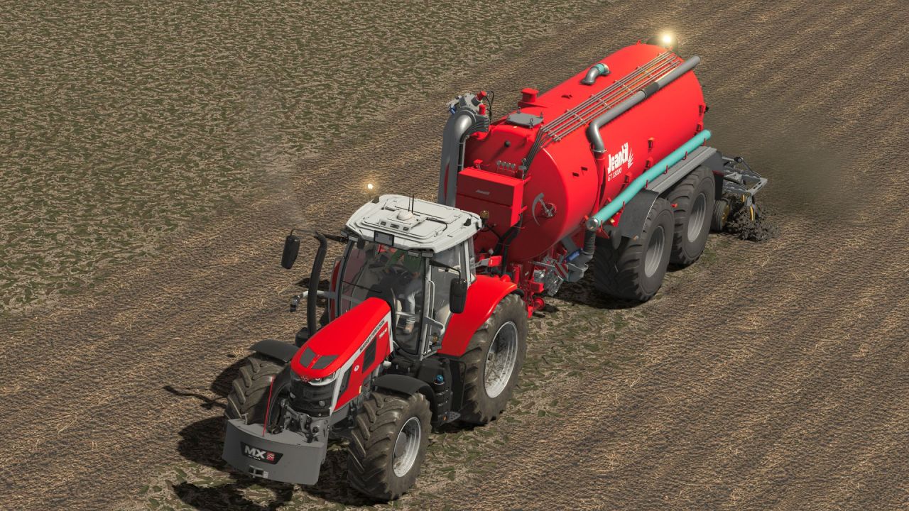 Розкидач гною Jeantil GT18000 для Farming Simulator 25