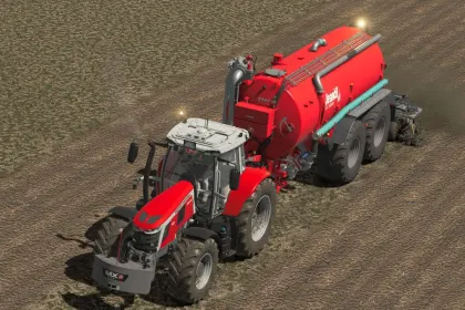 Розкидач гною Jeantil GT18000 для Farming Simulator 25 — 4
