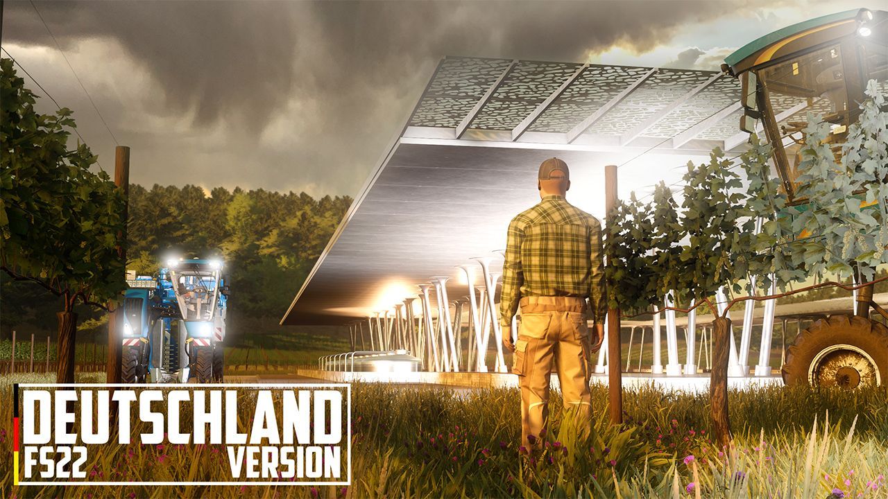 Карта Deutschland для Farming Simulator 22