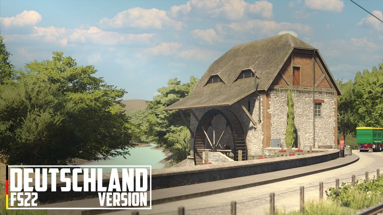 Карта Deutschland для Farming Simulator 22