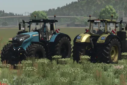 Traktor Fendt 1050 Hirschfeld für Farming Simulator 25 — 3
