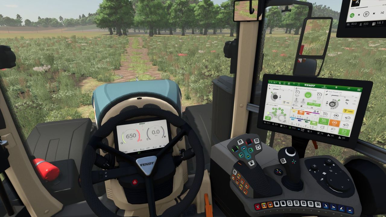 Traktor Fendt 1050 Hirschfeld für Farming Simulator 25