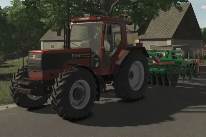 Ефективний Дисковий Культиватор Amazone Catros 4001 для Швидкої Обробки Ґрунту в FS25