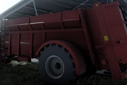 Розкидач гною Unia Apollo 16 Premium для Farming Simulator 25