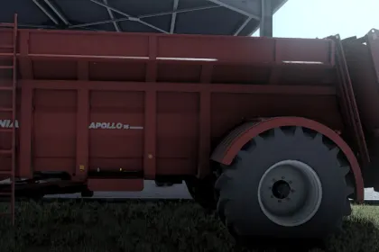 Розкидач гною Unia Apollo 16 Premium для Farming Simulator 25 — 2