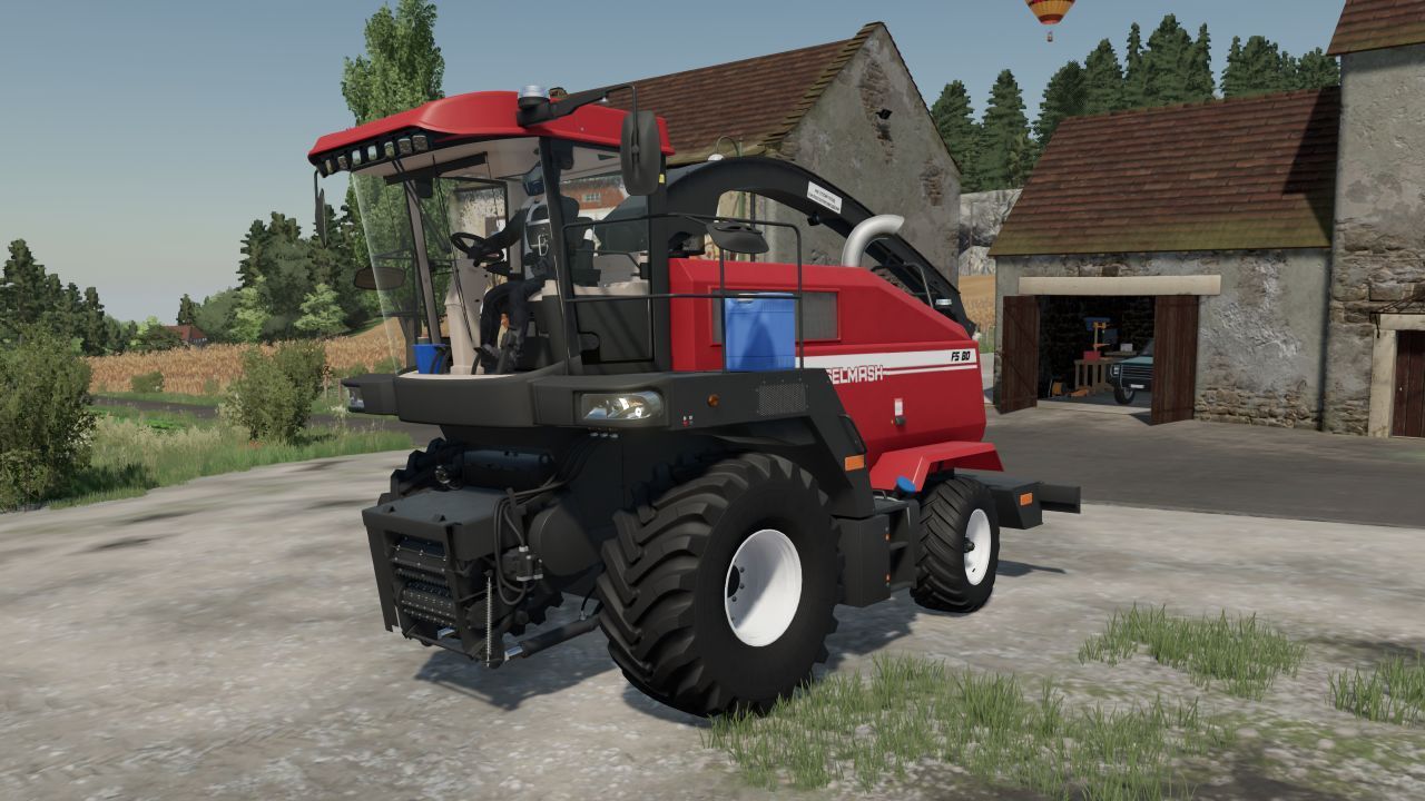 Комбайн Palesse FS80 Pro для Farming Simulator 25