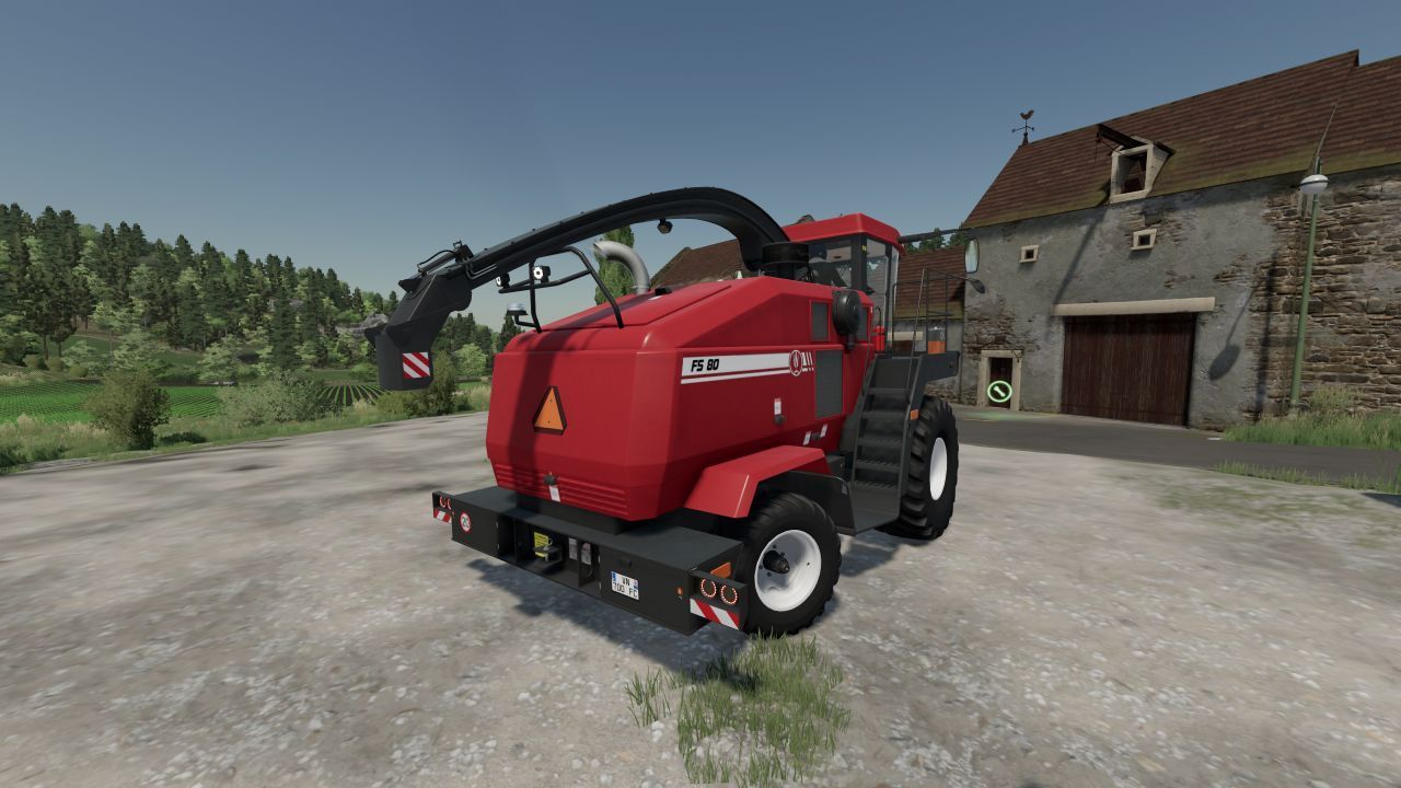 Комбайн Palesse FS80 Pro для Farming Simulator 25