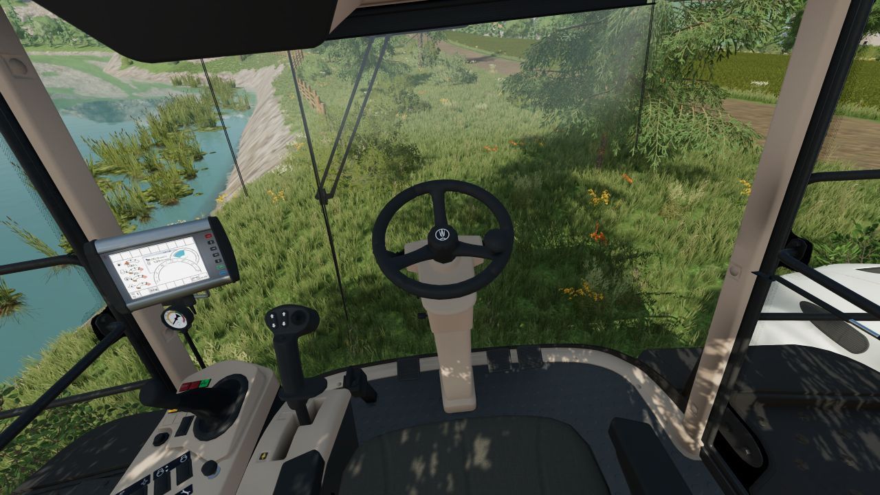 Комбайн Palesse FS80 Pro для Farming Simulator 25