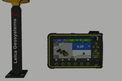 Leica GPS-System für Bagger oder Radlader für Farming Simulator 25 — 2