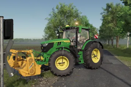 Traktor John Deere 6R Medium Frame 2021 Gen2 do Farming Simulator 25