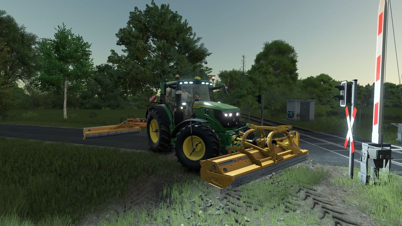 Traktor John Deere 6R Medium Frame 2021 Gen2 für Farming Simulator 25