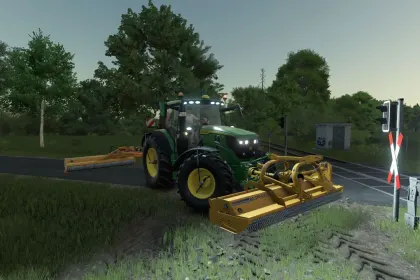 Traktor John Deere 6R Medium Frame 2021 Gen2 für Farming Simulator 25 — 2